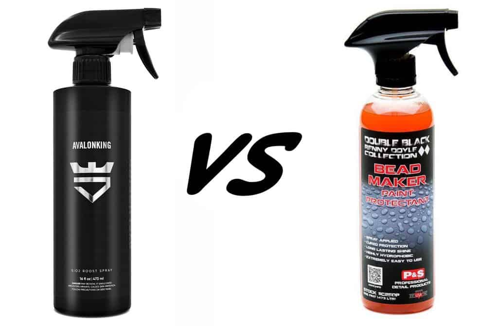 AvalonKing Ceramic Boost Spray vs P&S Detail Products Bead Maker Paint Protectant