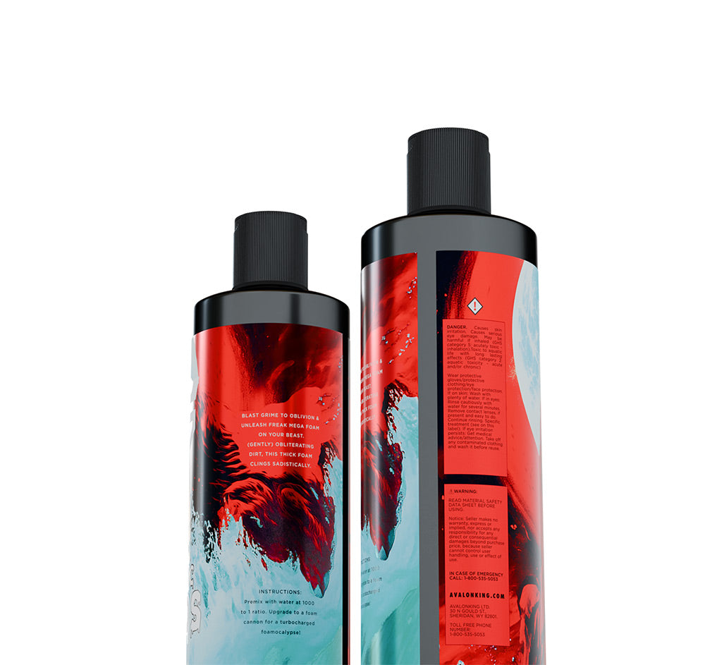 Sadistic Suds - Mega Foam Shampoo – AvalonKing