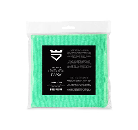 Microfiber Buffing Towels 3-pack