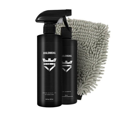 Maintenance Pack (16oz Armor Shield Lite + Maintenance Shampoo + WashMitt)