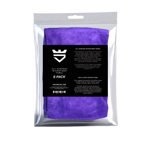 Multi-purpose Microfiber Towels 6-pack