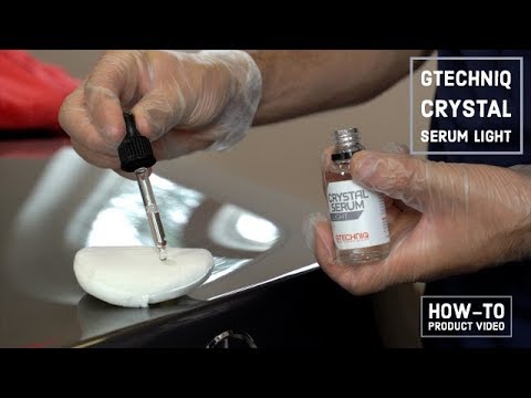 Gtechniq Crystal Serum Light Overview &amp; How-To Product Video