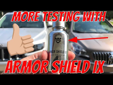 More testing with Armor Shield IX Ceramic Paint Coating on Daily Drivers