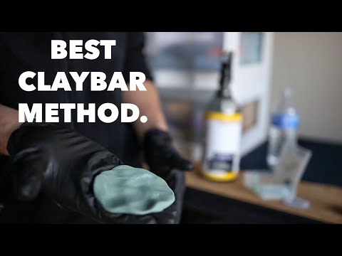 Claybar most cars in 10 minutes with this process