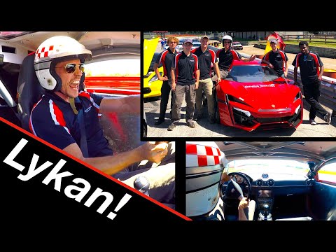 Race track test | straight piped Lykan Hypersport build #18