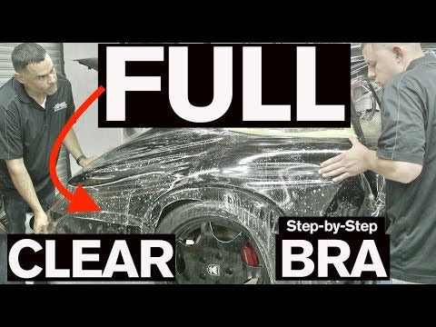 How to Install a FULL CLEAR BRA: AMMO Porsche 964