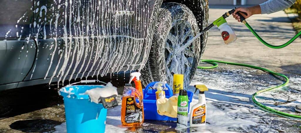 While having a healthy array of car cleaning supplies and detailing chemicals is important, having more than one wash bucket is equally vital.
