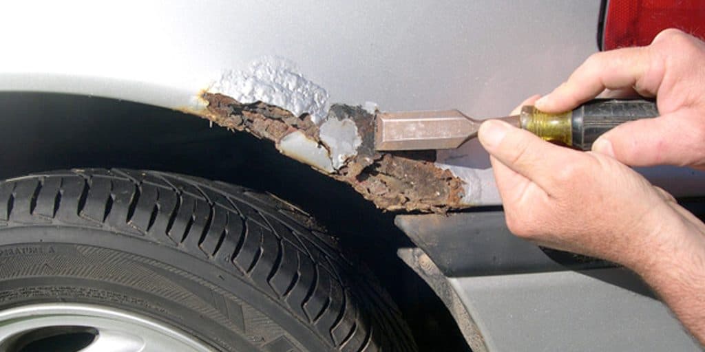 Oxidation occurs when salt or saltwater stays on the surface of vehicle which leads to fading of paint