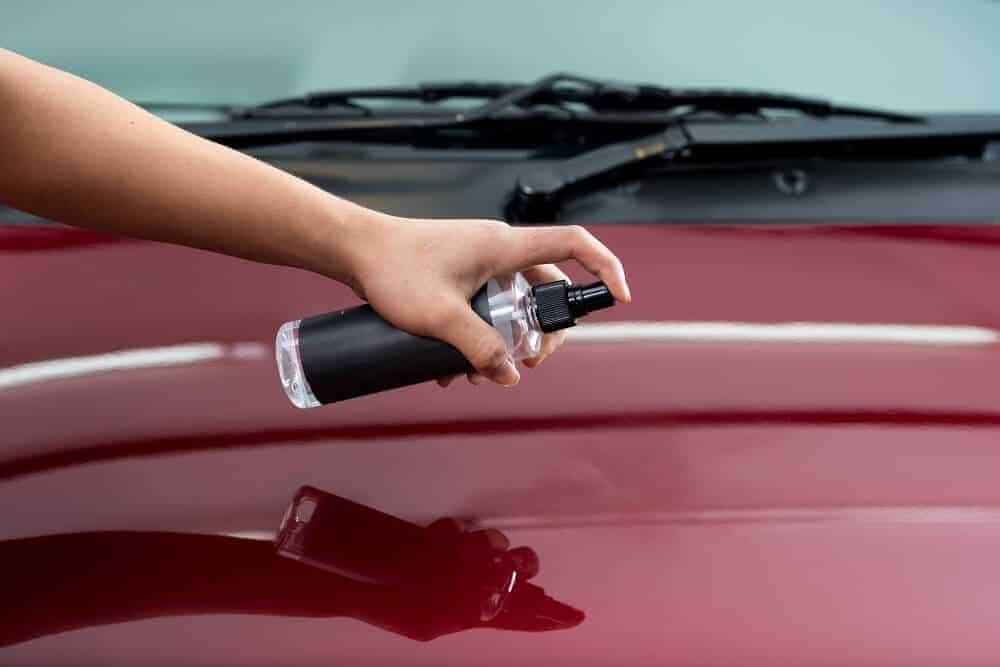 Applying a paint sealant on car surface prevents car paint from fading
