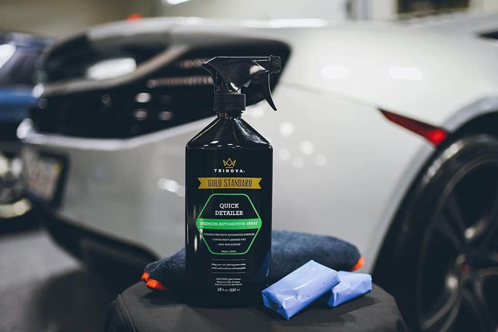 An example of a clay bar kit, prepped and ready for the auto detailing task at hand. Photo Credit: TriNova