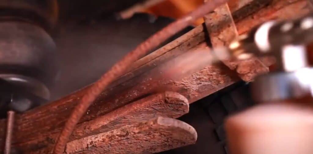 Surface corrosion may be unavoidable, rust build-up can be prevented with a quality automotive undercoating. Photo Credit: FLUID FILM/YouTube