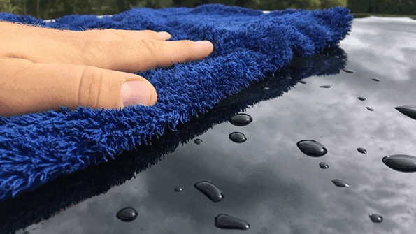 Microfiber drying towels are engineered for maximum absorption, and should be used for soaking-up liquids.
