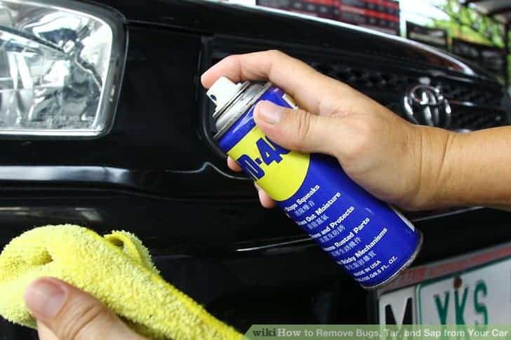 WD-40 is one of the few all-in-one "wonder products" that actually lives up to the hype. Just be sure to not let it sit on a  surface for too long, and when removing contaminants from clear coat and paint, to always scrub the vehicle with car shampoo and water afterwards.