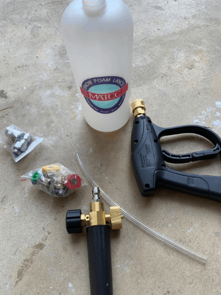 Prepping a foam gun or foam cannon for use is a very simple task, just as long as you follow the manufacturer's instructions. Photo Credit: MATCC/Facebook