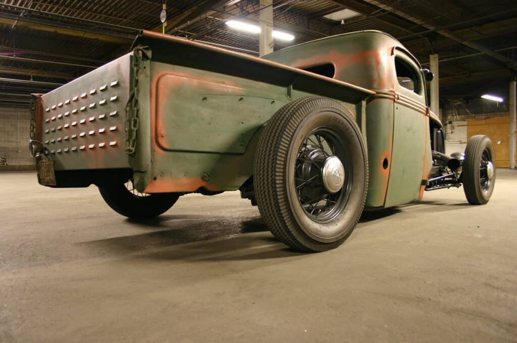 Unless you are going for the whole "rusted-out" hot rod look, it's probably best to stick with fixing those paint scratches sooner than later. Photo Credit: Micah Wright